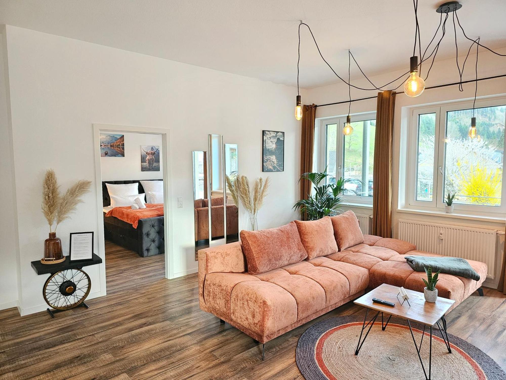 Design-Apartment I Black Forest I Boxspring I Nespresso I Spielplatz Oberharmersbach Eksteriør billede